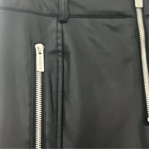 Jairo Zip Faux-Leather Leggings Sz. Large - Picture 8 of 14